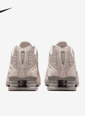 Nike/耐克官方正品Shox R4女士缓震气柱低帮耐磨跑步鞋HV0934-001