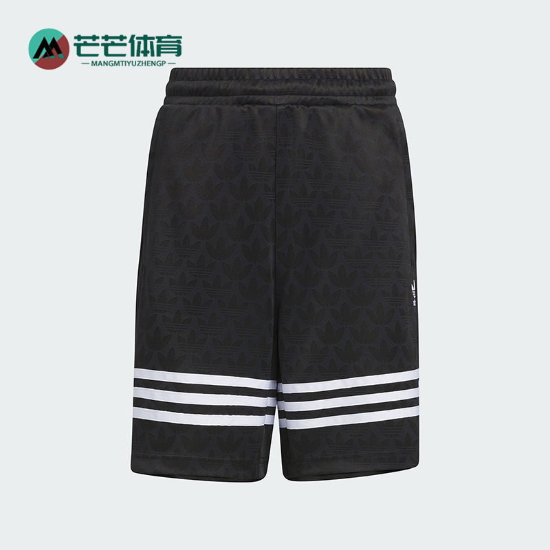 阿迪达斯大童运动短裤短裤