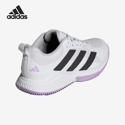 Adidas/阿迪达斯正品2025女士训练透气网球运动羽毛球鞋JP9767