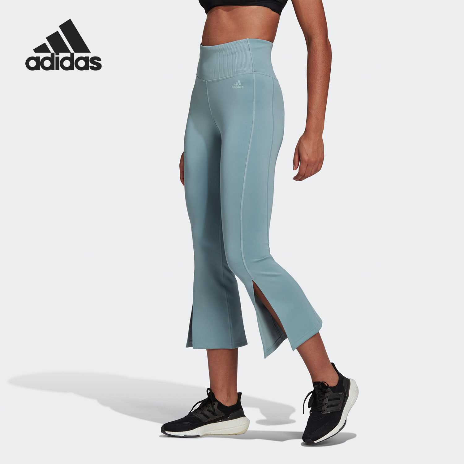 Adidas/阿迪达斯女子开叉七分裤