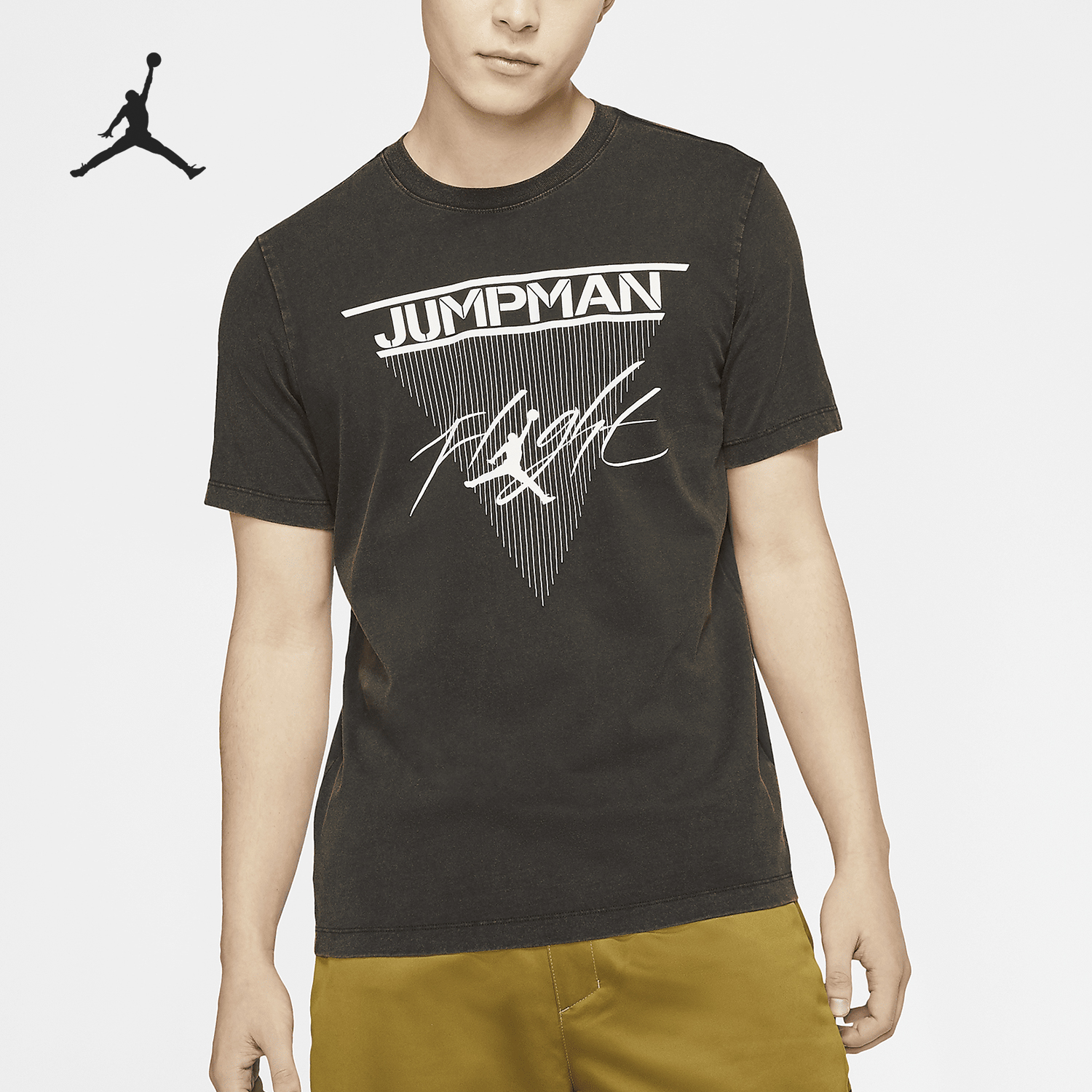 Nike/耐克正品JORDAN JUMPMAN FLIGHT 春季男子休闲T恤短袖CD5643