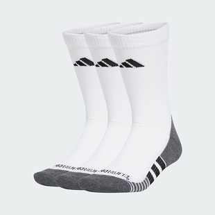 CRW Adidas 袜子三双装 PRF 3P男女款 JD9575 阿迪达斯正品