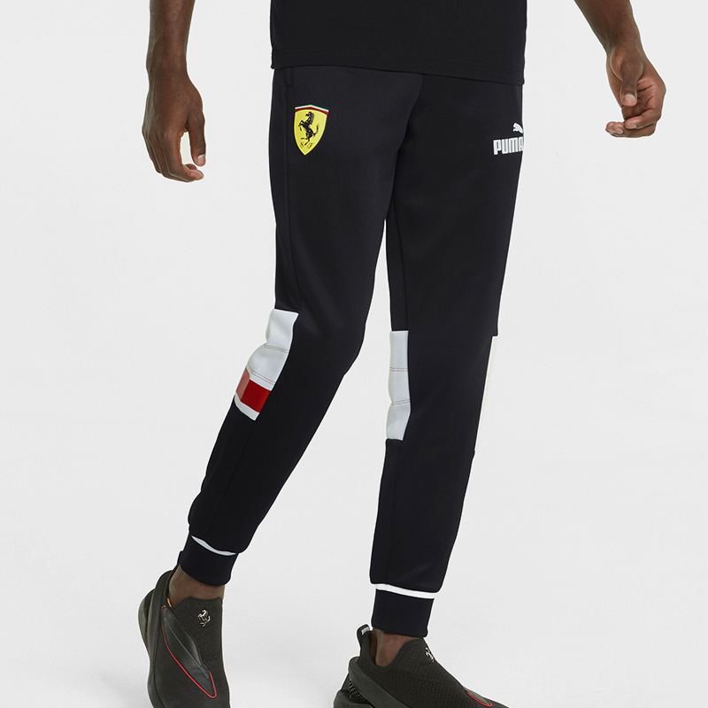Puma/彪马正品FERRARI男士运动透气训练户外耐穿比赛束脚长裤