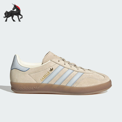 Adidas/阿迪达斯正品三叶草女士日常低帮系带耐磨休闲板鞋JR2432