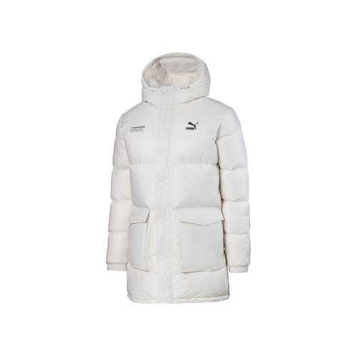 PUMA/彪马男女联名保暖连帽运动羽绒服595561-02