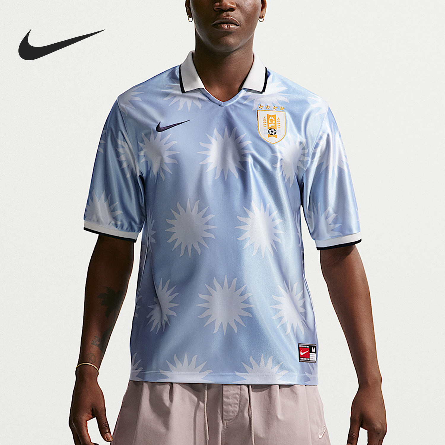 Nike/耐克正品Dri-Fit男士运动套头足球短袖T恤IQ3861-425图片