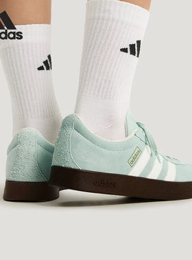 Adidas/阿迪达斯官方正品2026春季款男女低帮系带耐磨板鞋KH5552
