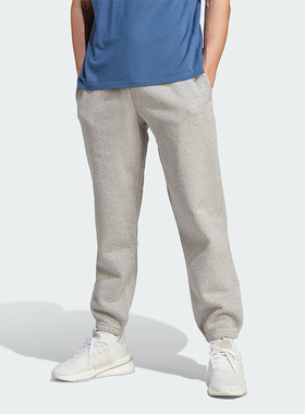 Adidas/阿迪达斯正品新款男子针织加绒跑步运动卫裤IJ6882