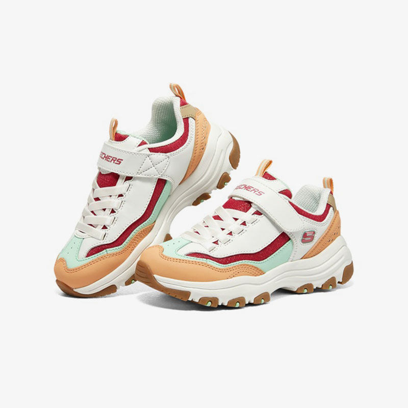 Skechers/斯凯奇正品当季新款大童运动时尚休闲熊猫鞋老爹鞋