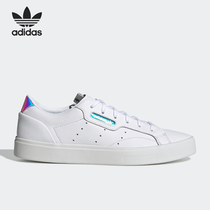 Adidas/阿迪达斯正品三叶草女士低帮经典系带运动耐磨板鞋EG2685