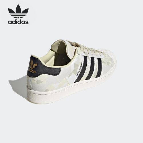 三叶草superstar男子经典运动鞋