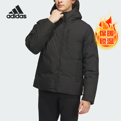 阿迪达斯正品男子保暖羽绒服
