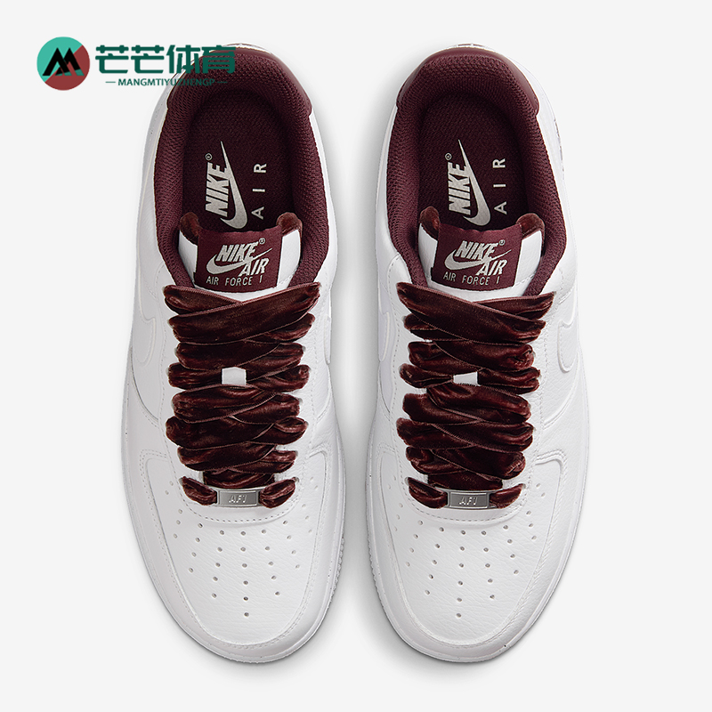 Nike/耐克正品Air Force 1女士透气低帮复古轻盈板鞋HV4403-600