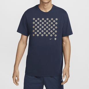 新款 夏季 男士 休闲运动舒适透气宽松短袖 451 Nike HF6072 耐克正品