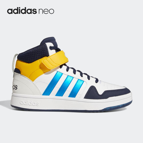 阿迪达斯男女中帮休闲板鞋