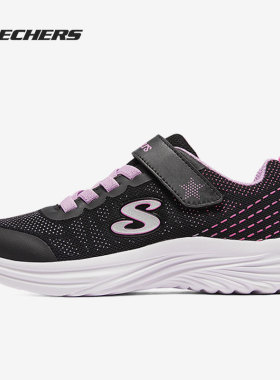 Skechers/斯凯奇正品低帮魔术贴女子大童运动休闲鞋302448L