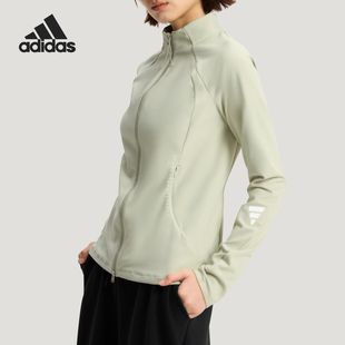 SWEAT FOS 阿迪达斯正品 外套KU5381 ZIP 女士运动修身 FULL Adidas