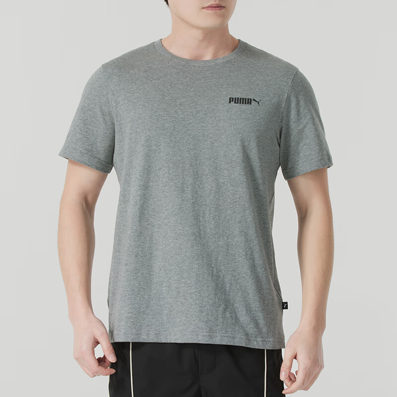 Puma/彪马正品2025春季新款男士经典户外耐穿透气短袖691340-03