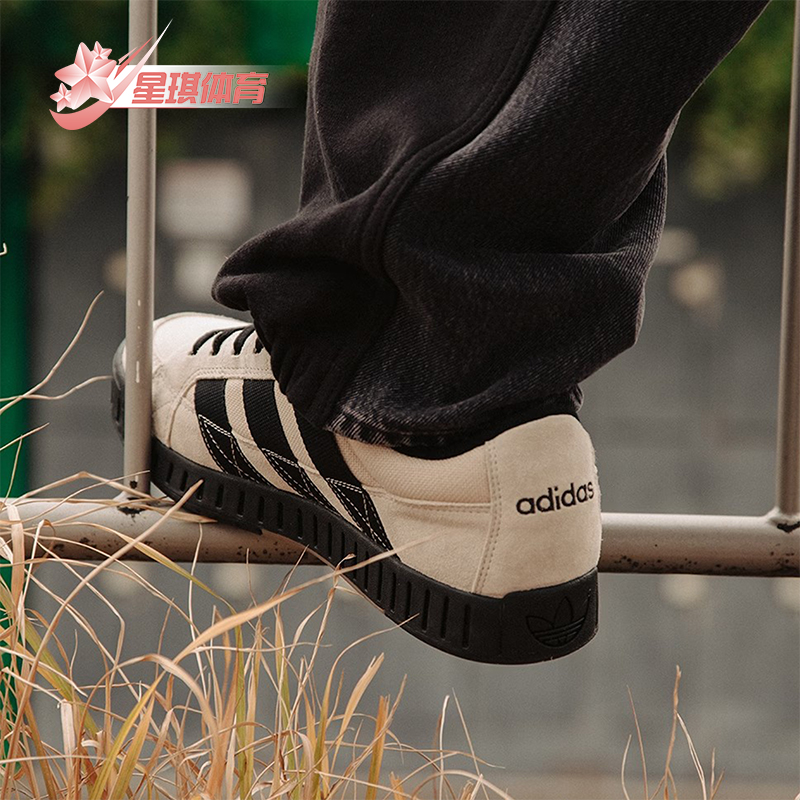 阿迪达斯男女低帮减震复古板鞋