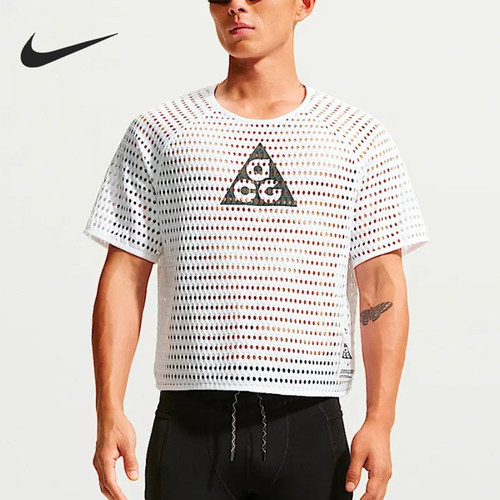 Nike/耐克正品ACG系列男士套头洞洞透气短袖T恤IV5367-100
