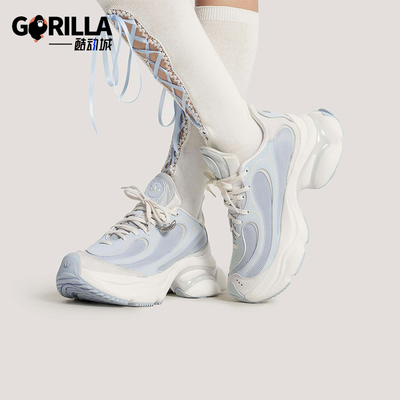 Adidas/阿迪达斯正品三叶草女士耐磨经典运动厚底运动鞋KJ3975