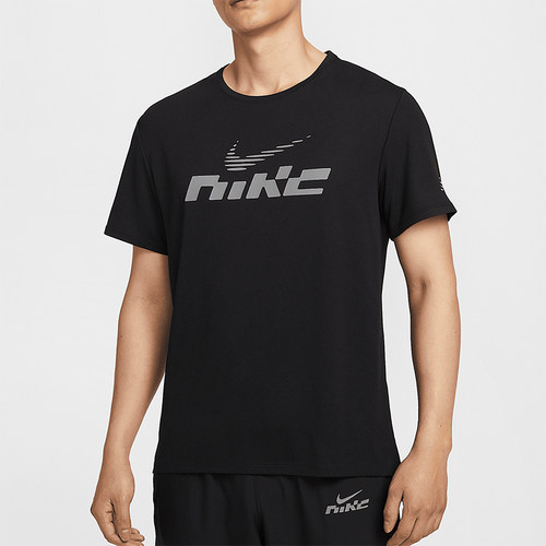 Nike/耐克正品Dri-FIT男防晒跑步休闲轻盈透气短袖T恤IB4128-010