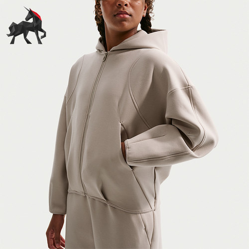 Nike/耐克正品2026春季款大童日常连帽针织运动外套IM1763-236