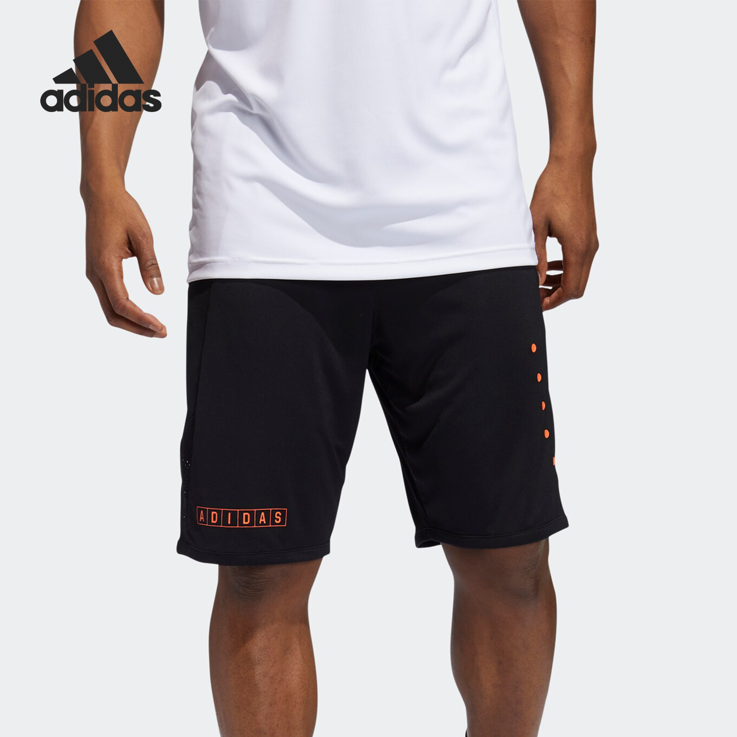 Adidas/阿迪达斯正品 adidas GU P BOUNCE男子篮球运动短裤GE1078