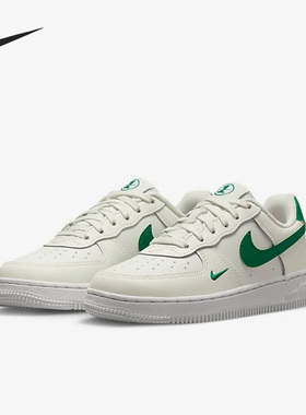Nike/耐克官方正品  Air Force 1 (GS)女子大童休闲鞋 FJ2887-101