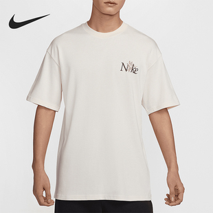 Nike/耐克正品Sportswear男士针织宽松经典休闲图案T恤HJ0615-901