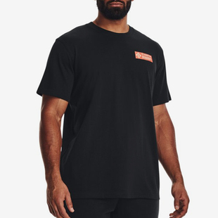 ROCK GLOBE T恤1376898 安德玛正品 001 圆领短袖 PJT SS男士