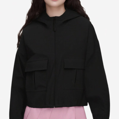 UA/安德玛正品Unstoppable女子训练连帽外套梭织夹克6005502-001