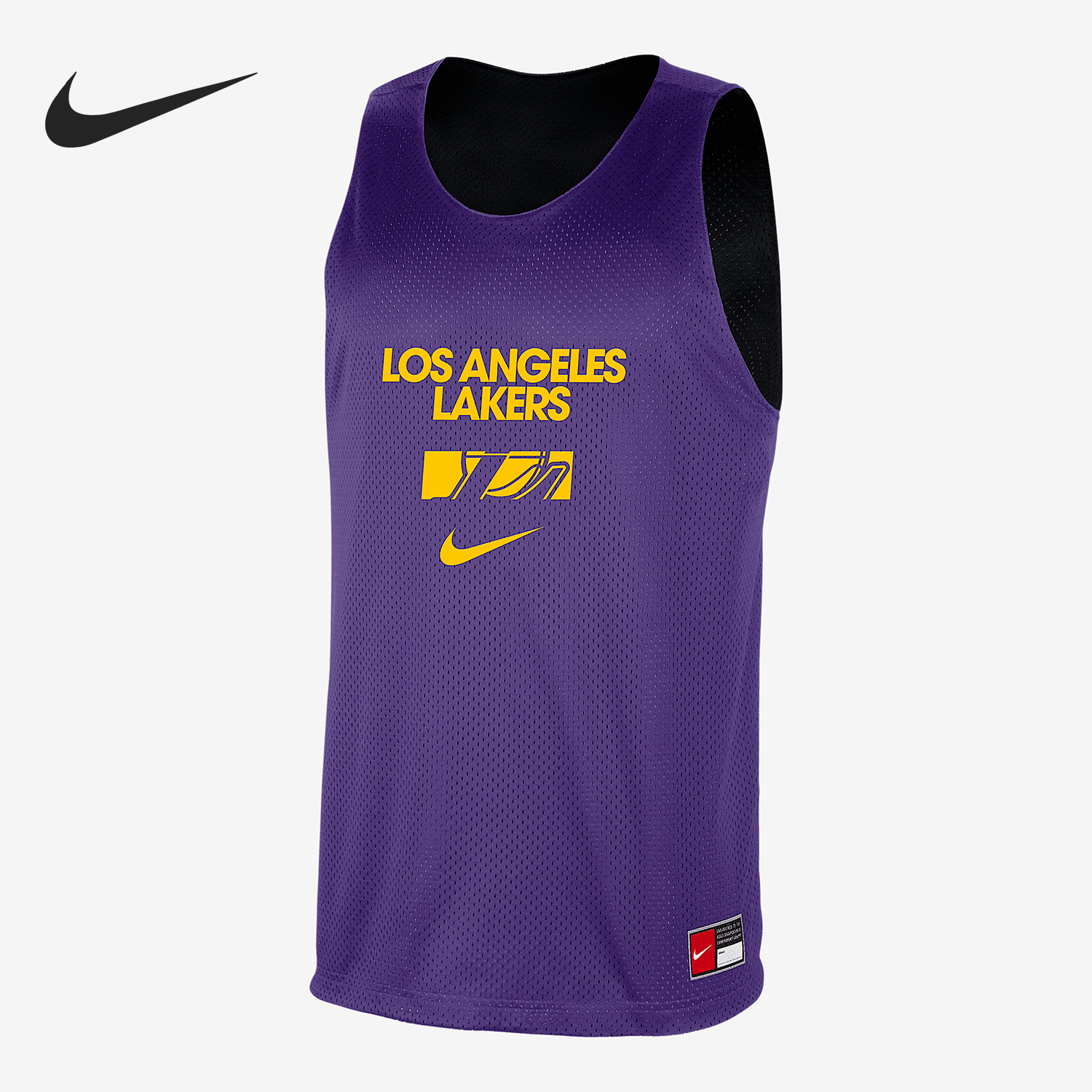 Nike/耐克正品Courtside男士透气双面穿篮球背心FZ7504-504