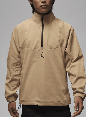 Nike/耐克正品Air Jordan男士立领运动梭织套头卫衣DZ0556-200