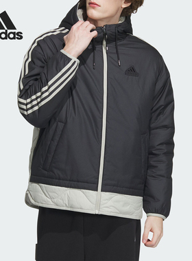 Adidas/阿迪达斯官方正品冬季新款男士双面穿休闲运动外套IW4038