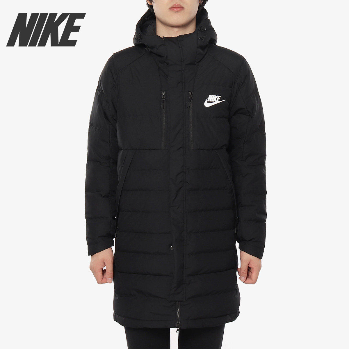Nike/耐克正品 NSW DOWN FILL 男子中长款连帽保暖羽绒服AJ7949
