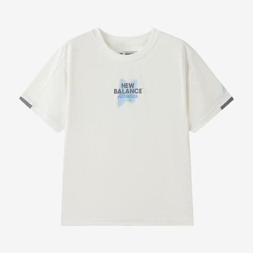 New Balance新百伦正品儿童透气轻盈印花轻便舒适T恤7EG25023-IV