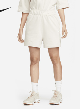 Nike/耐克官方正品新款女子运动透气休闲户外针织短裤DM6729-104