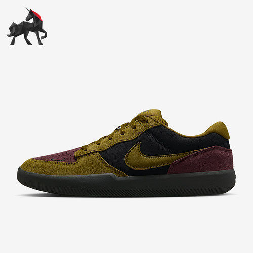 Nike/耐克正品SB Force 58男女轻便翻毛皮休闲低帮板鞋DV5477-008