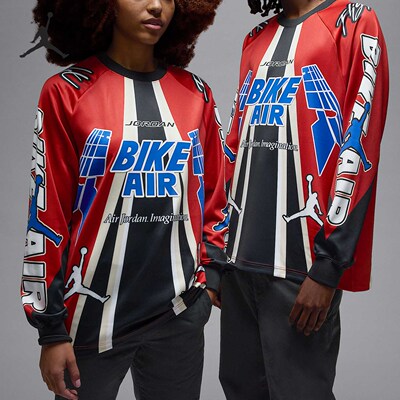 Nike/耐克正品JORDAN男士针织插肩袖时尚经典运动球衣HQ1730-623