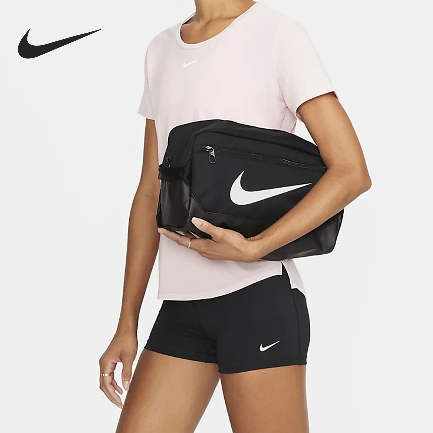 Nike/耐克正品新款男女运动休闲便携收纳拎包DM3982-010