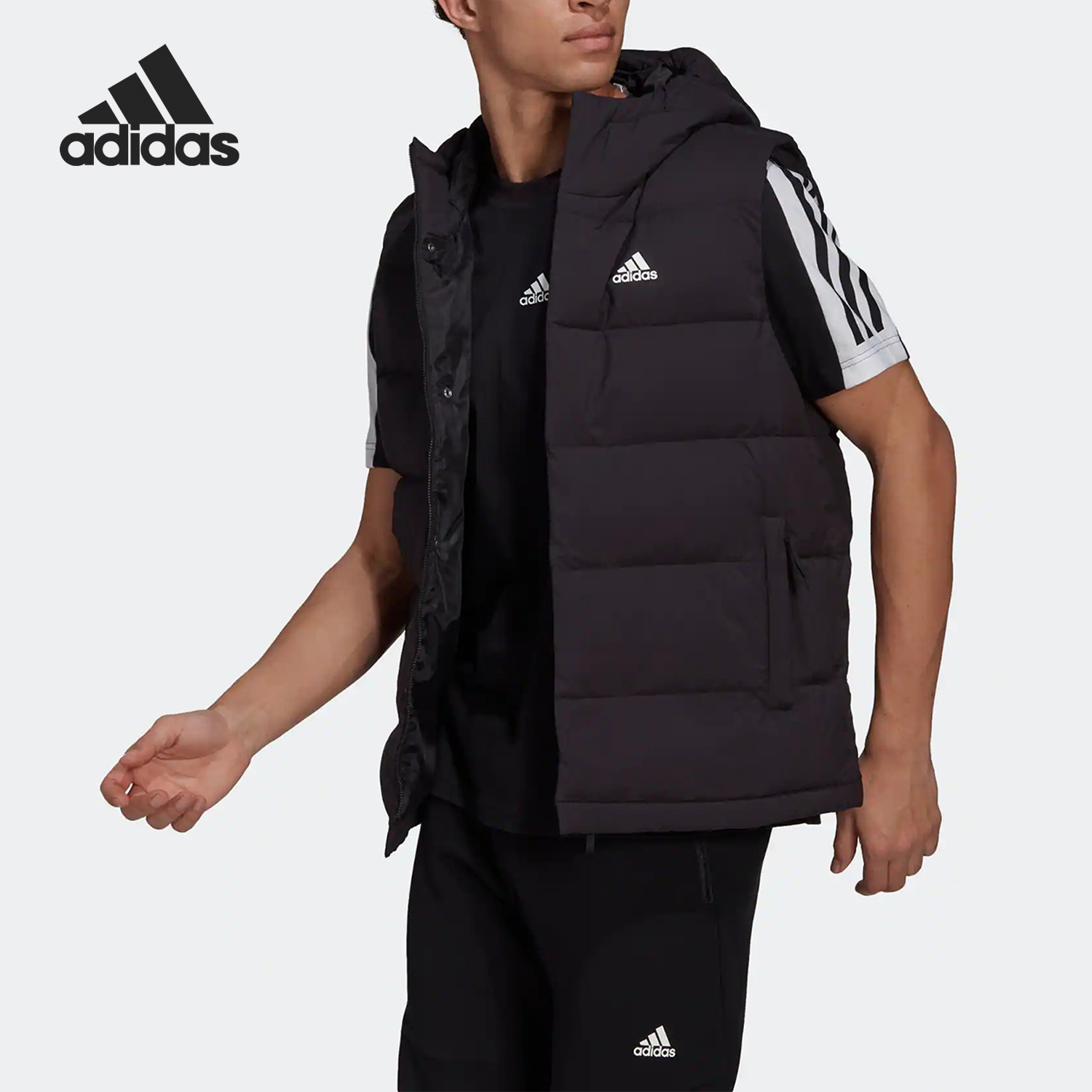 保暖羽绒马甲Adidas/阿迪达斯