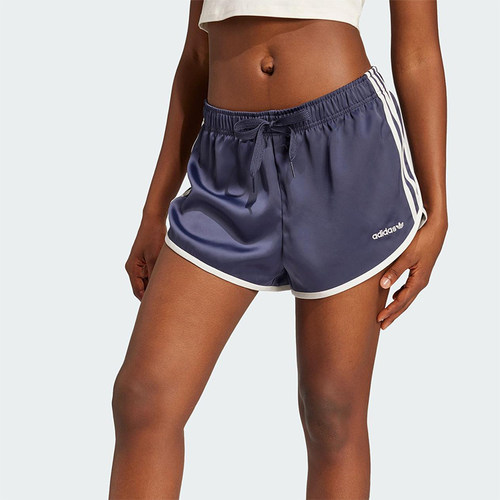 Adidas/阿迪达斯正品三叶草女士透气宽松缎面经典运动短裤JC8895