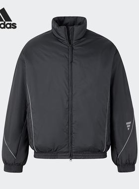 Adidas/阿迪达斯正品FUSTL PADD JKT1男士立领保暖棉服JY0210