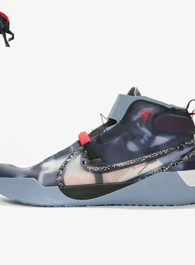 Nike/耐克正品四季款男士防滑中帮实战魔术贴篮球鞋CD0458-900