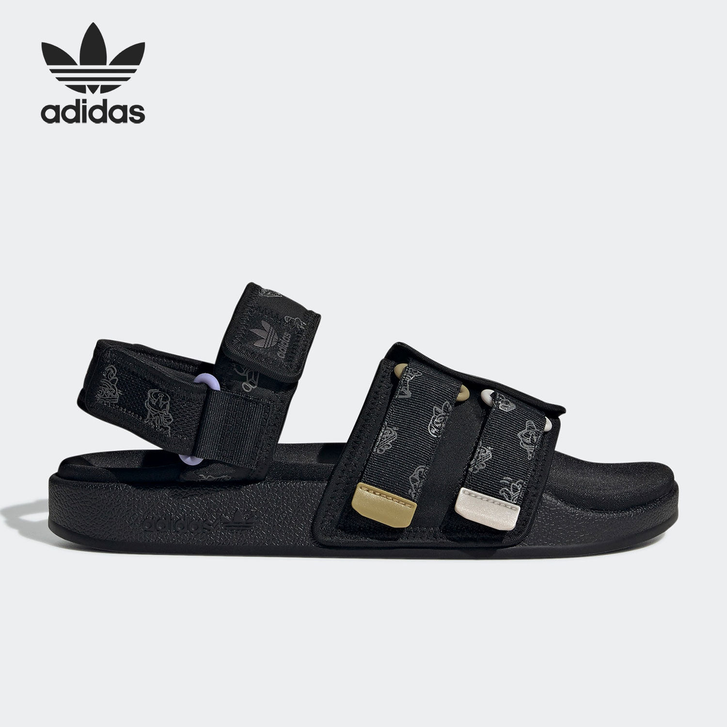 Adidas/阿迪达斯官方正品 ADILETTE SANDAL 男女运动凉鞋 GX2185