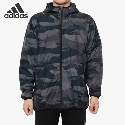 Adidas正品男子休闲外套运动夹克