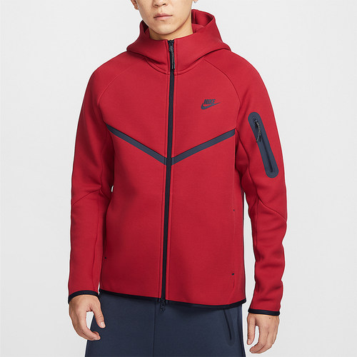 Nike/耐克正品秋冬新款男士针织保暖连帽拼接外套HV0950-687