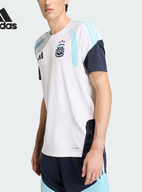 Adidas/阿迪达斯正品2026年男士轻薄透气经典日常短袖T恤JY7029