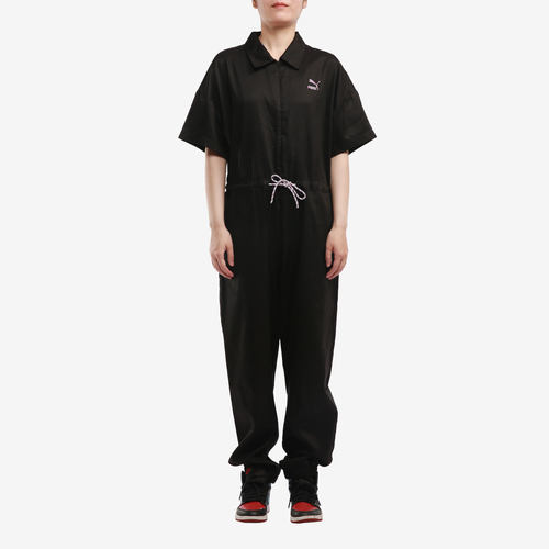 PUMA/彪马正品夏季女子翻领宽松舒适休闲运动套装533729-01